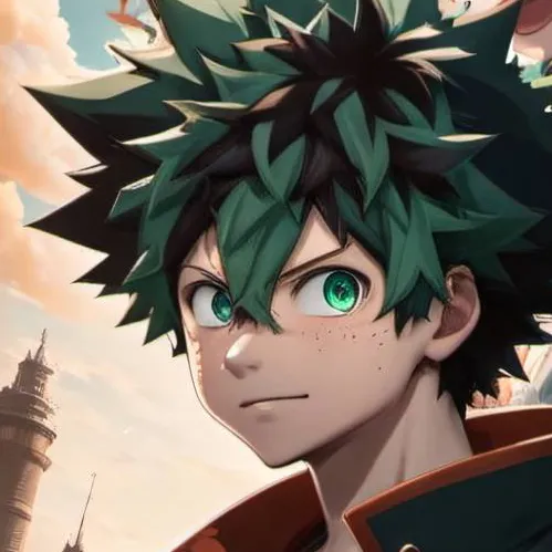chat with ai character: Deku