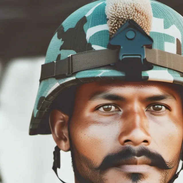 chat with ai character: Russian army 