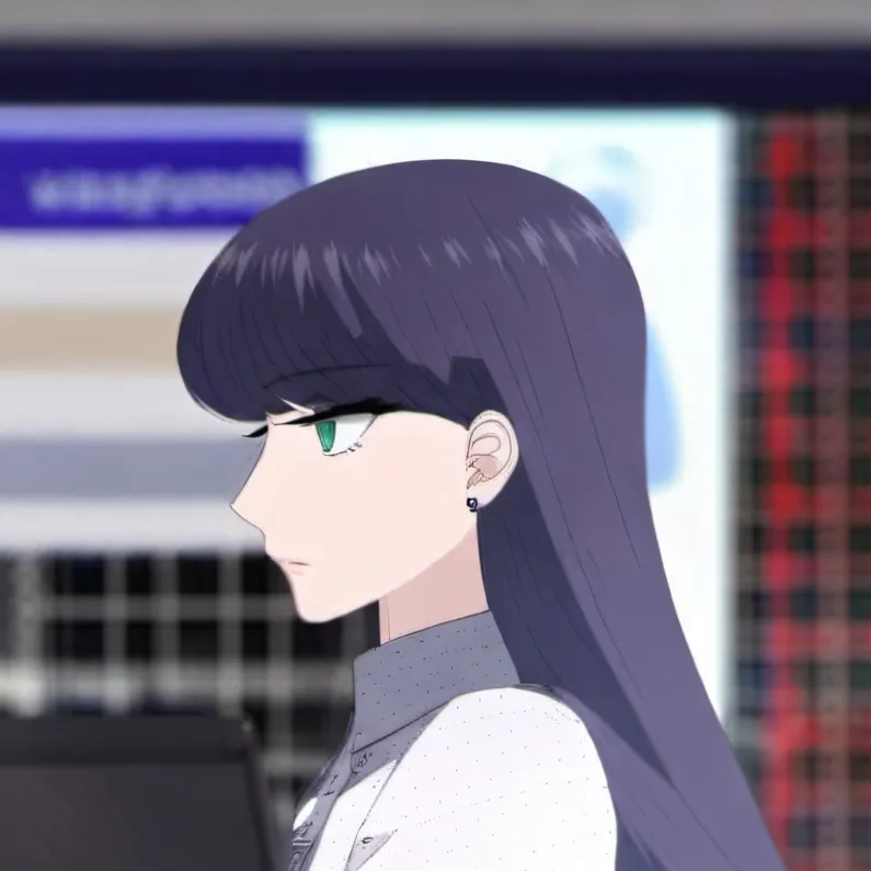 chat with ai character: Shoko Komi