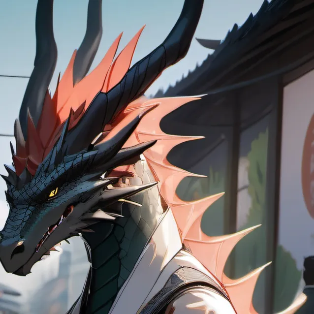 chat with ai character: dragon fursuit