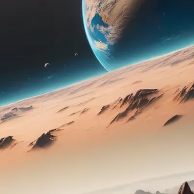 chat with ai character: Erth sun moon mars