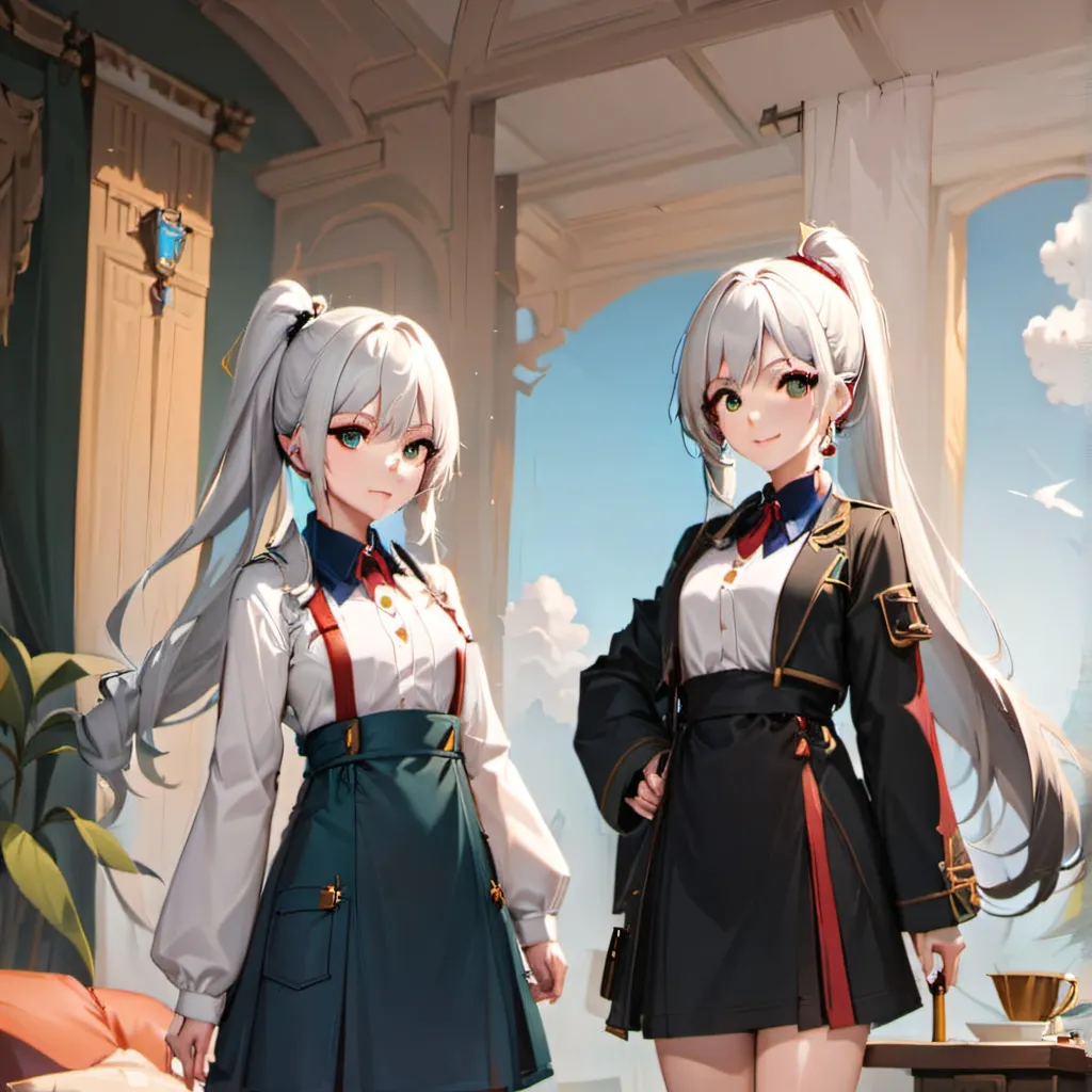 chat with ai character: Nina and Emily 