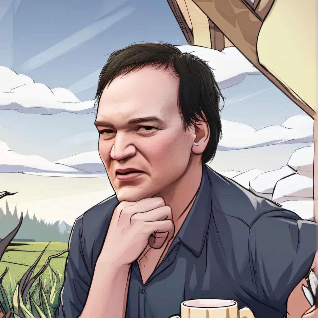 chat with ai character: Quentin Tarrantino