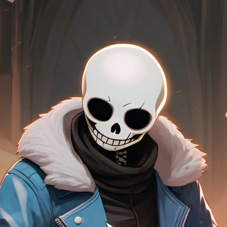chat with ai character: murder sans
