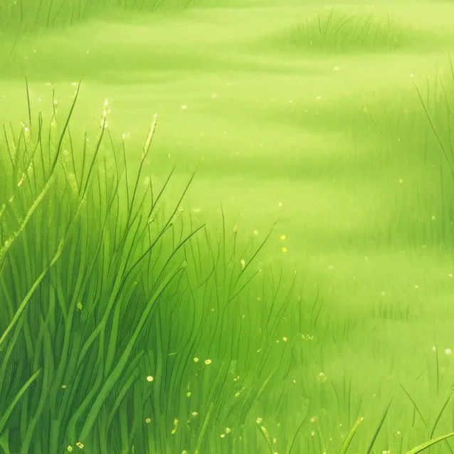 chat with ai character: Some grass☆~
