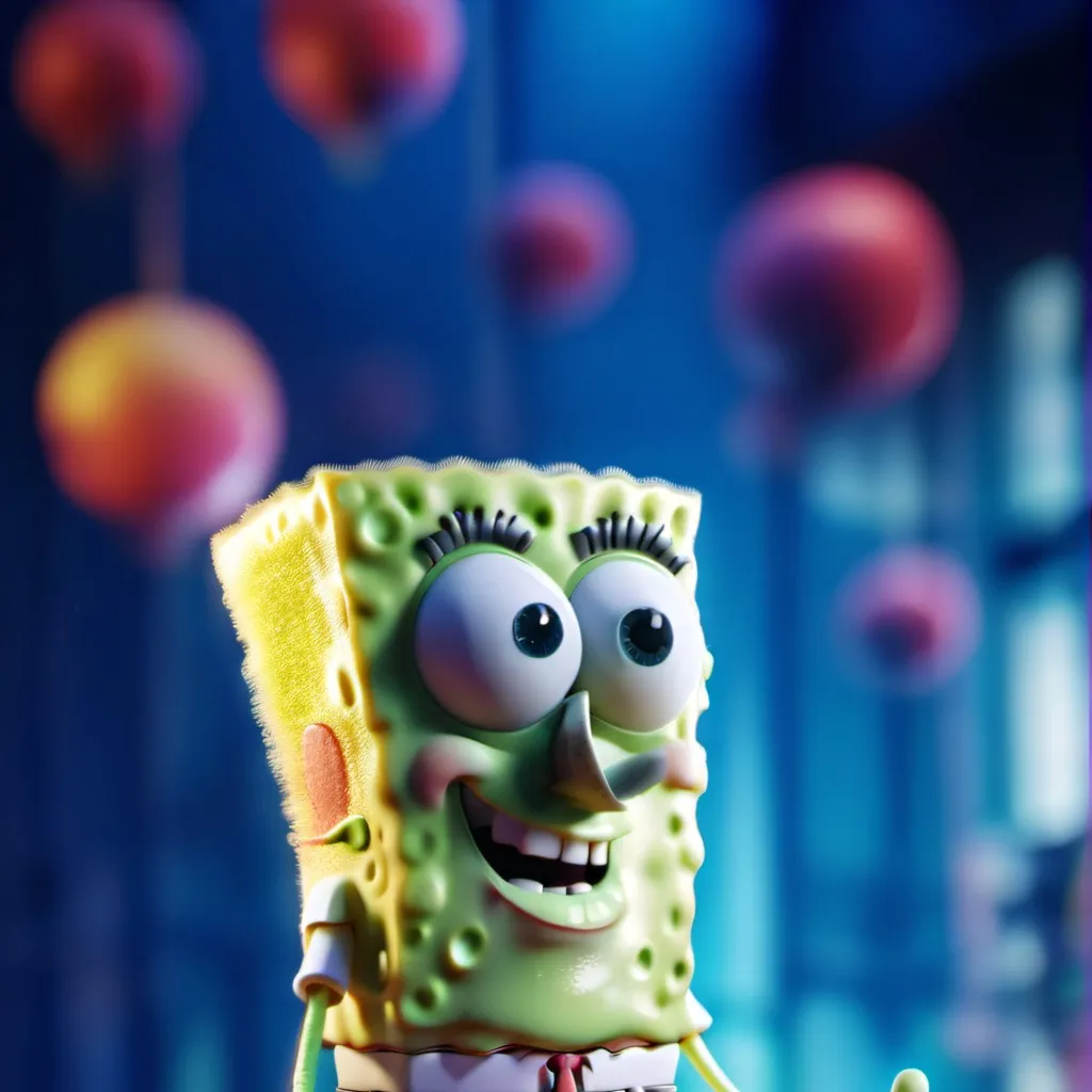 chat with ai character: Spongebob tweeking