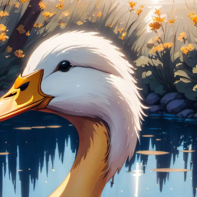 chat with ai character: Duck