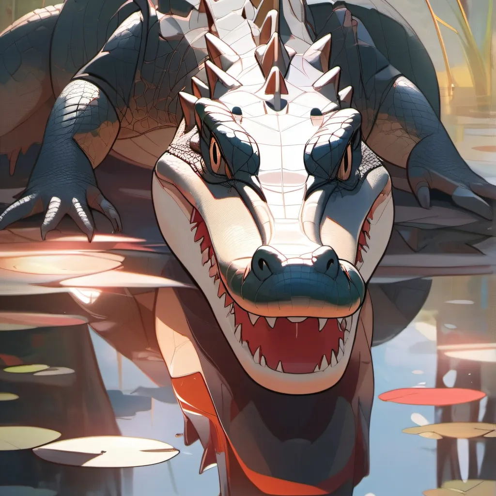 chat with ai character: alligator