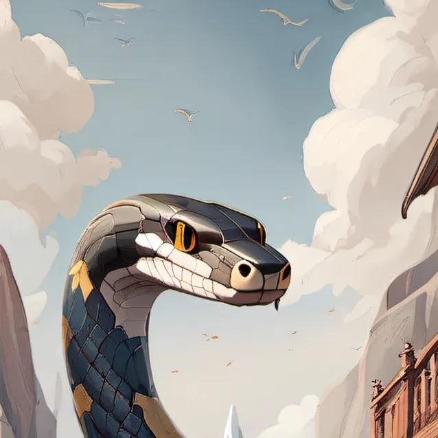 chat with ai character: snake