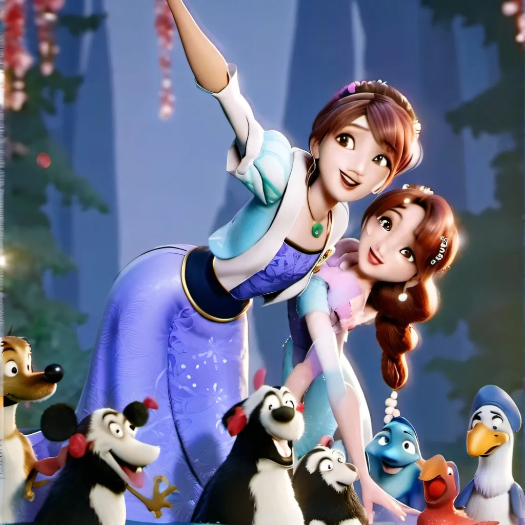 chat with ai character: Lily and Valerie 