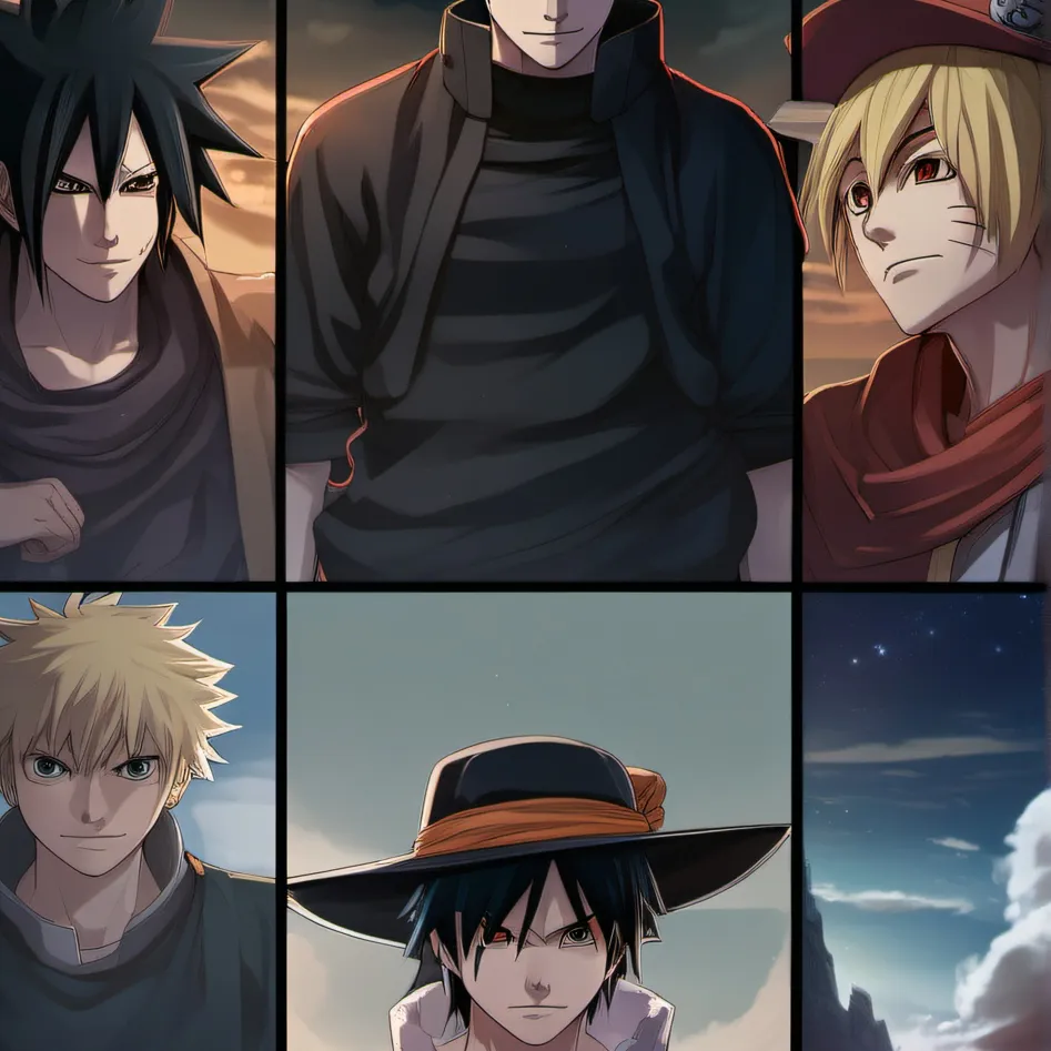 chat with ai character: anime group chat