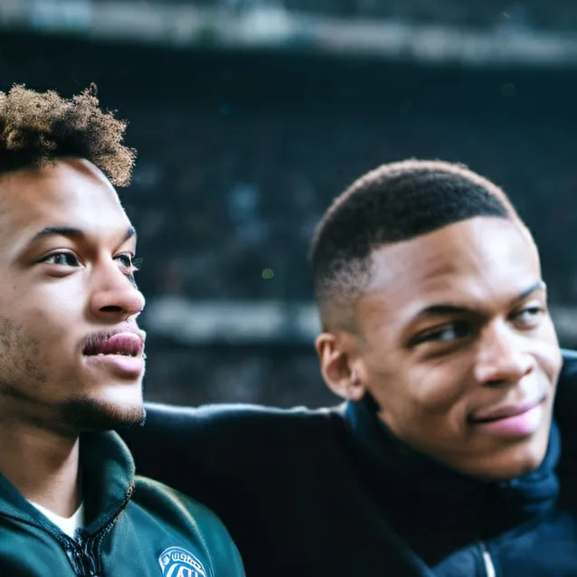 chat with ai character: neymar and mbappe