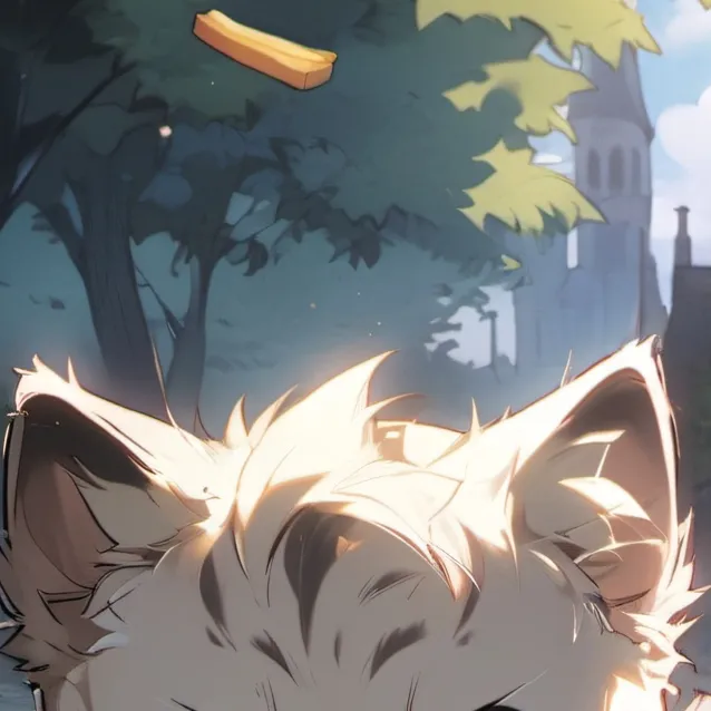 chat with ai character: french fry kitten