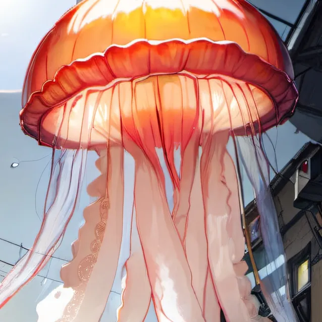 chat with ai character: a jellyfish