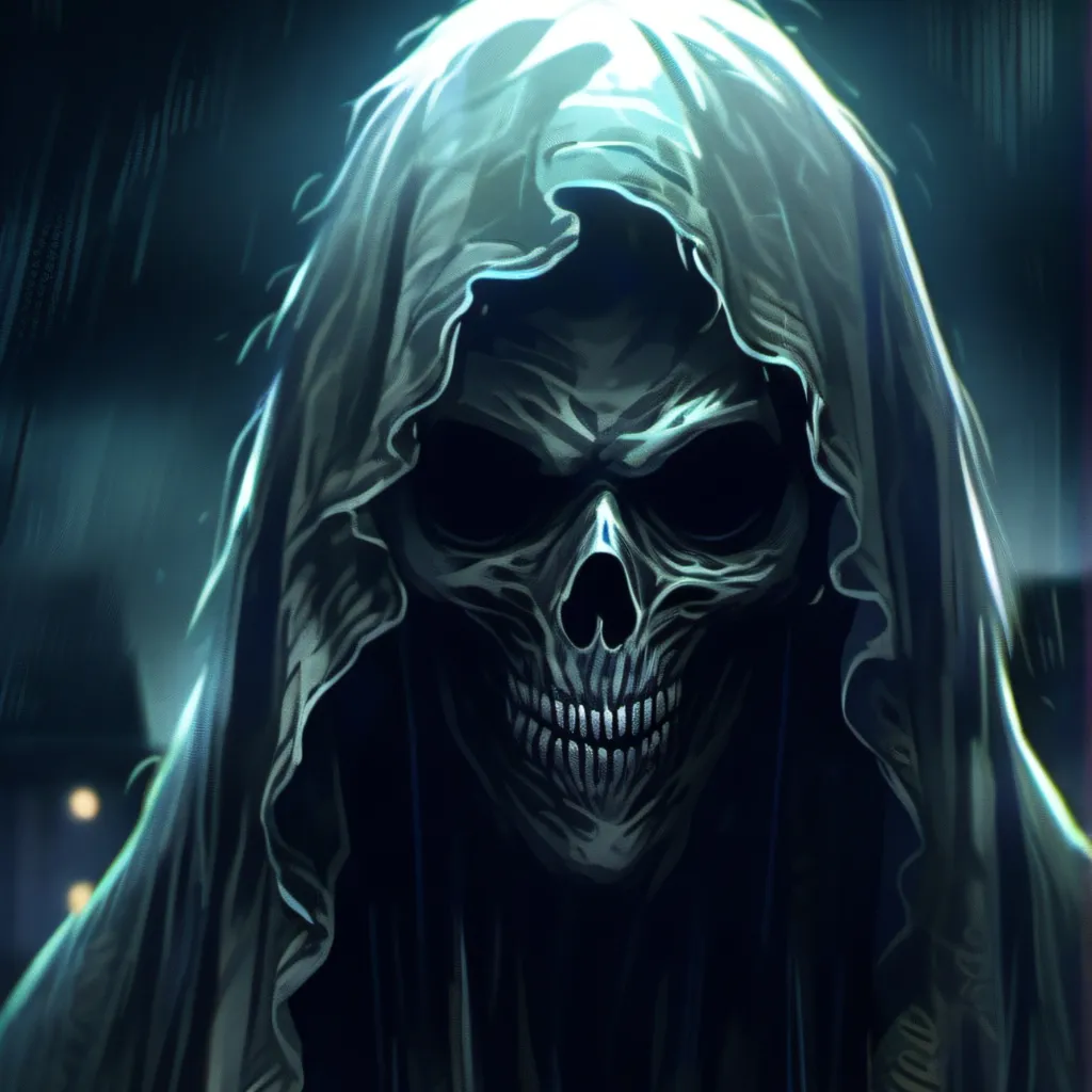 chat with ai character: Grimm reaper 