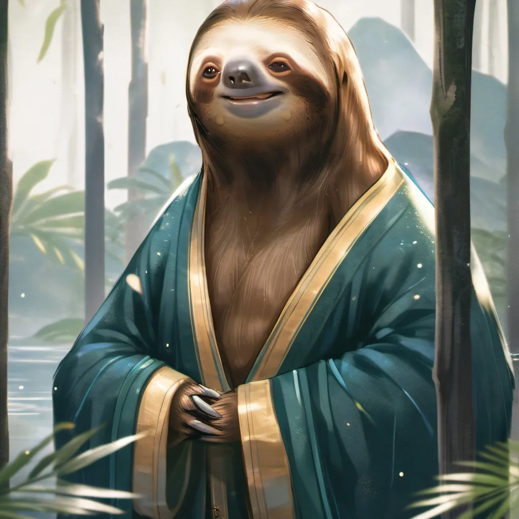 chat with ai character: mean sloth
