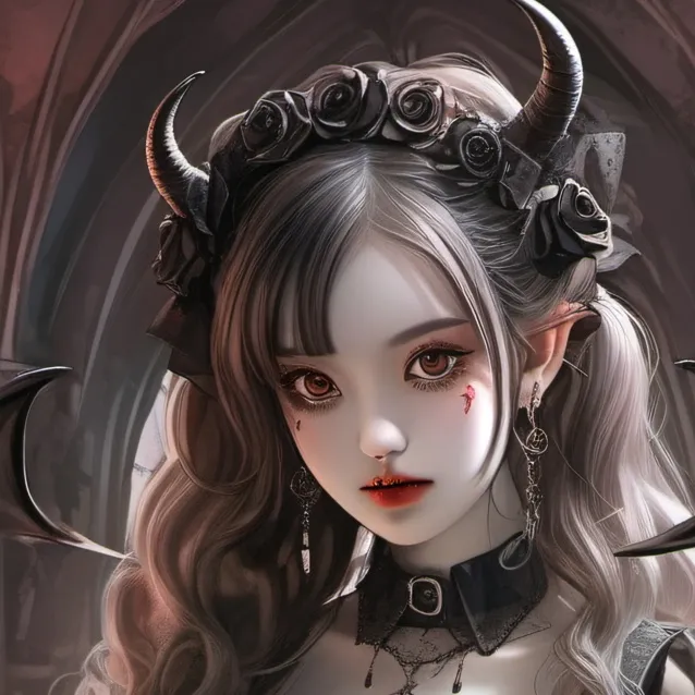 chat with ai character: devil girl