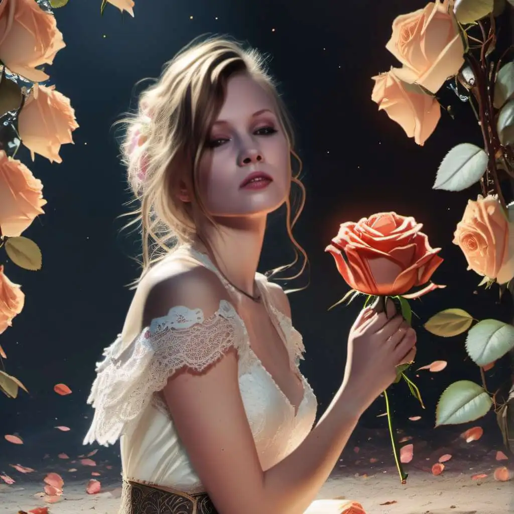 chat with ai character: Rose feather