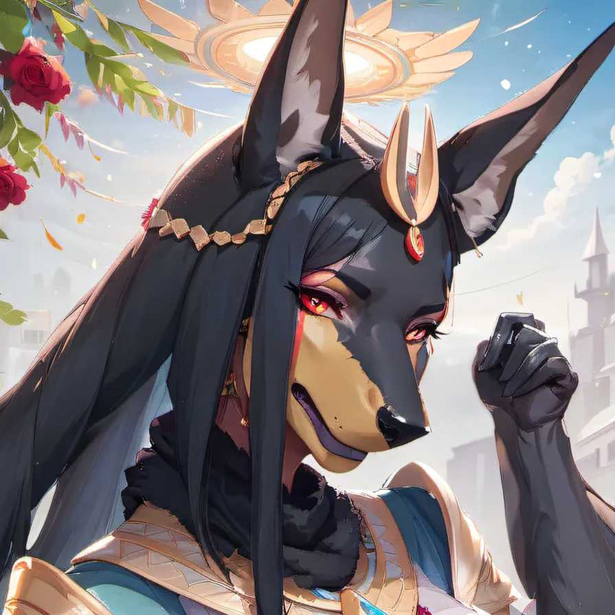 chat with ai character: Anubis 
