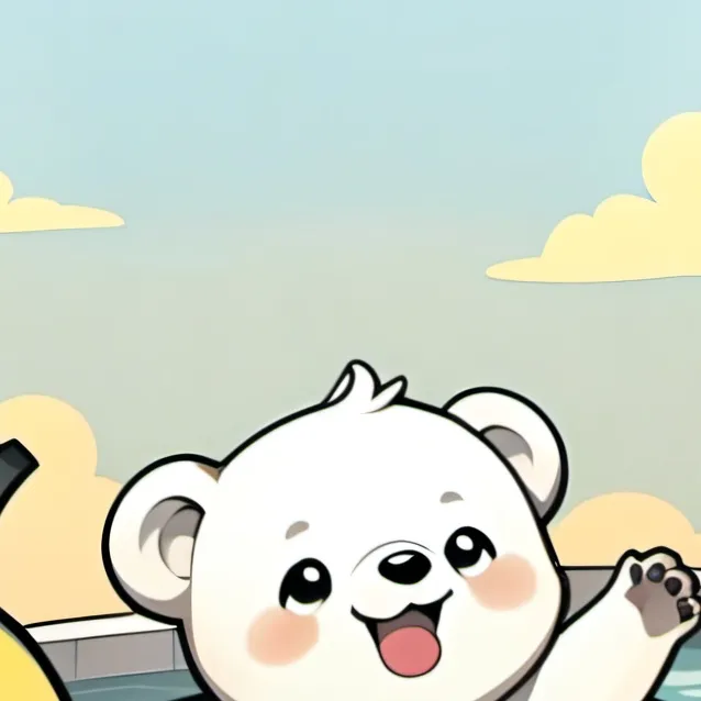 chat with ai character: baby icebear