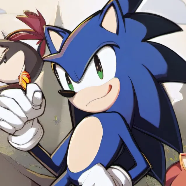 chat with ai character: sonic round trip 