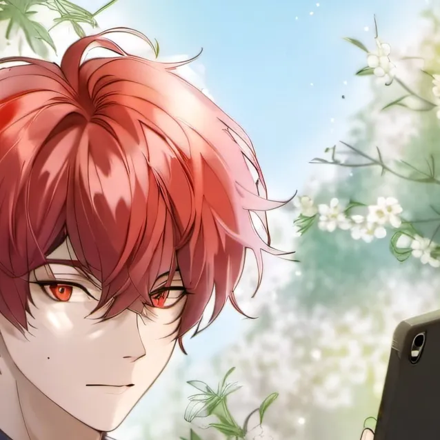 chat with ai character: red rainbow friend