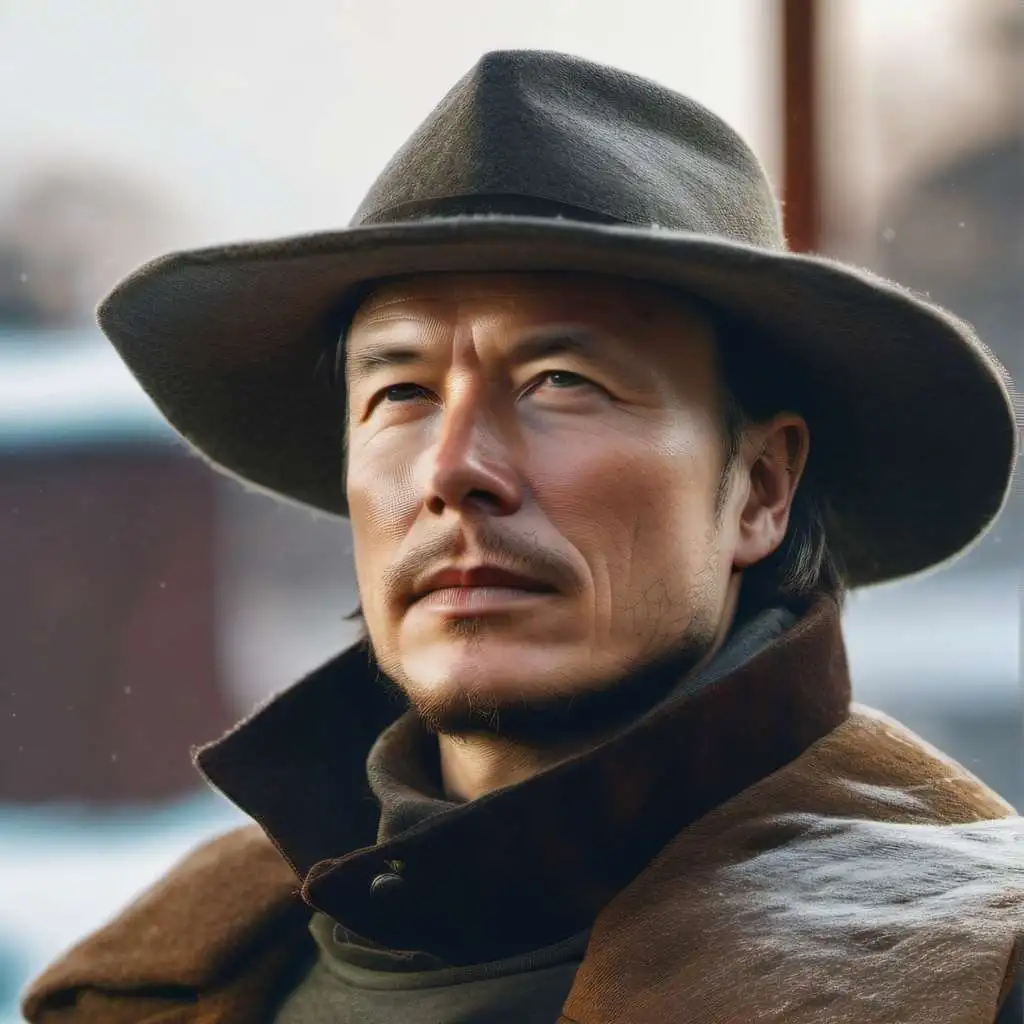 chat with ai character: Elon musk cowboy 