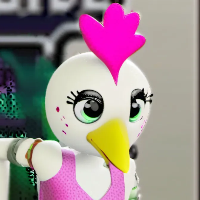 chat with ai character: Glamrock Chica