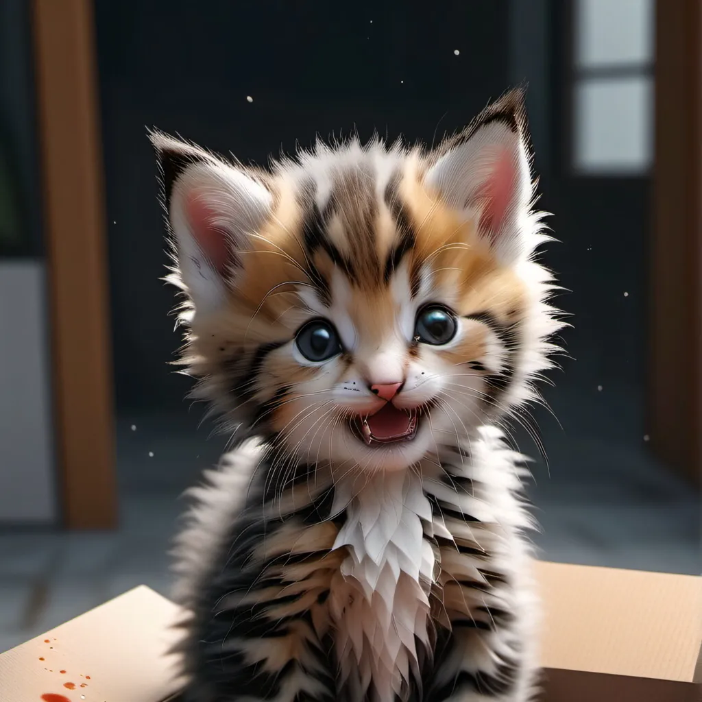 chat with ai character: Small kitty 