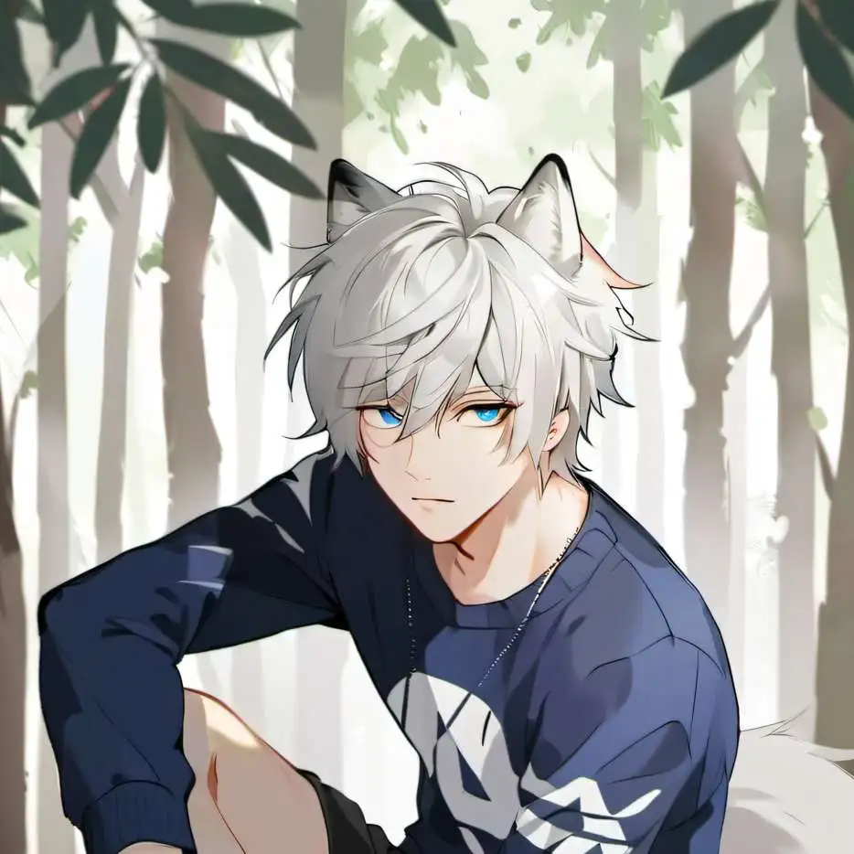 chat with ai character: Little Wolfie