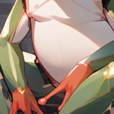 chat with ai character: Frog girlfriend 