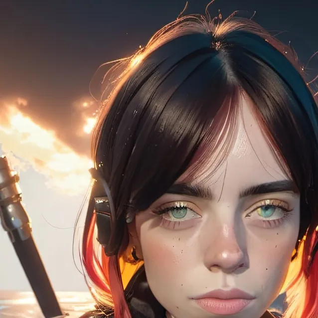 chat with ai character: Billie eilish 