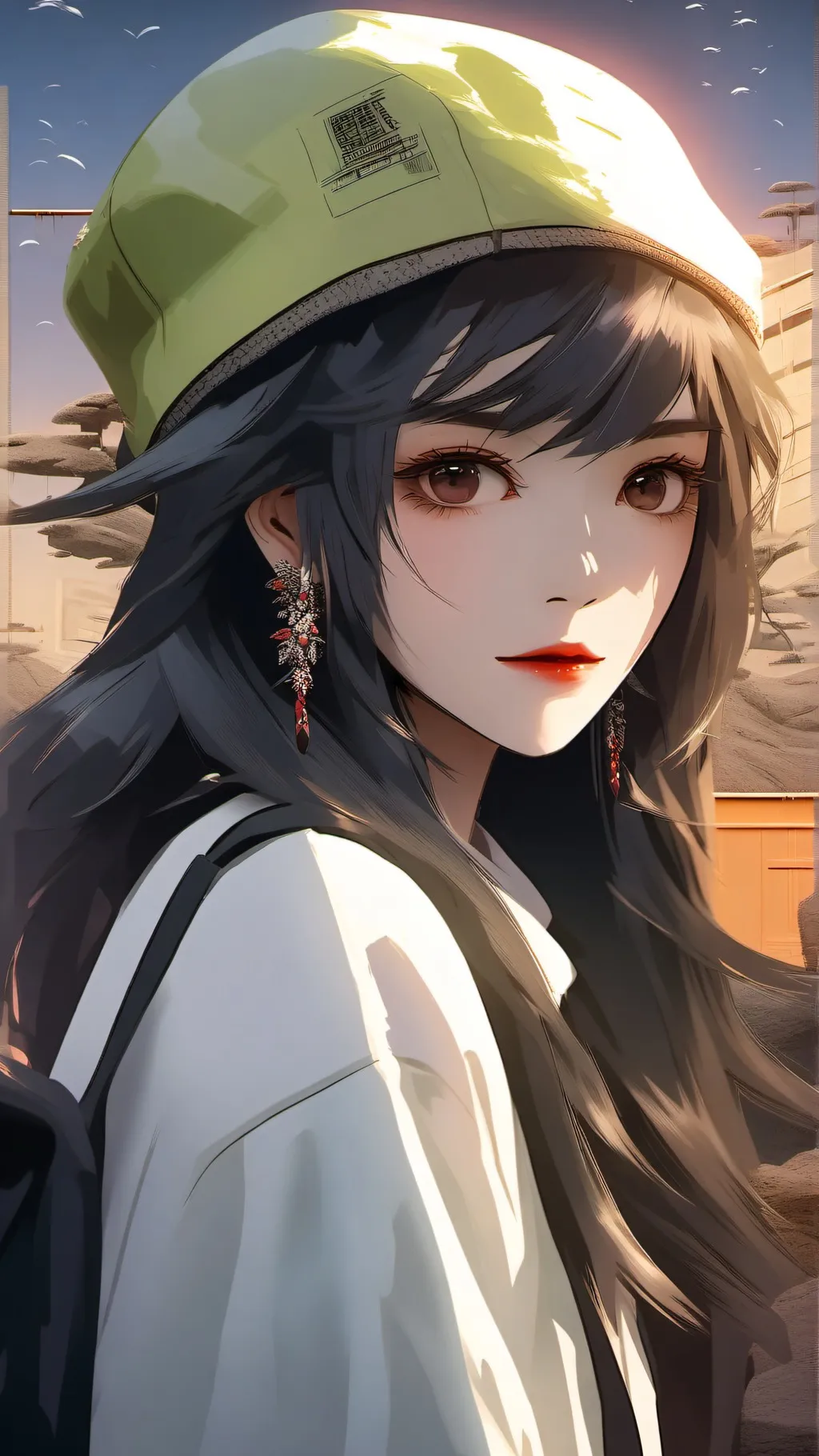 ai character: Lostsness  background