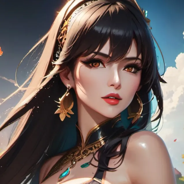 chat with ai character: pretty girl