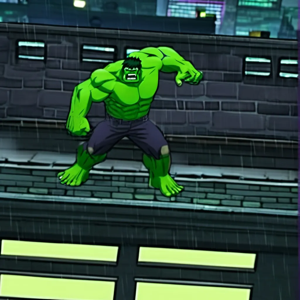 chat with ai character: Hulk: U D.