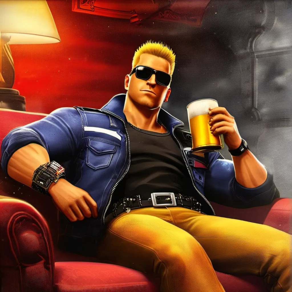 chat with ai character: Duke Nukem 