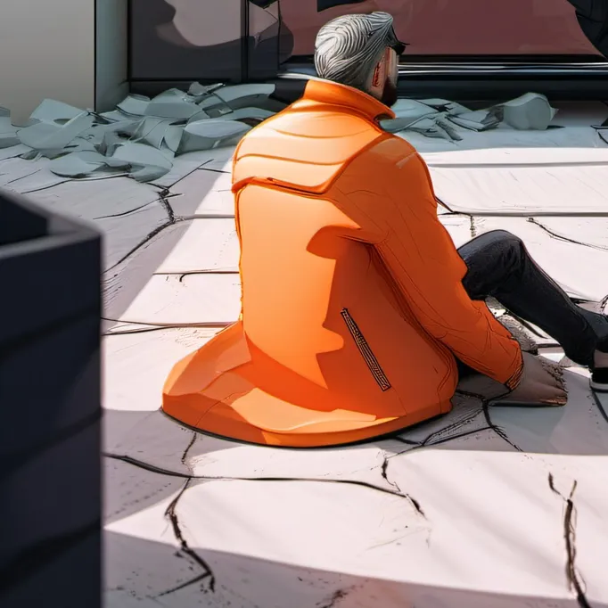 chat with ai character: Orange Coat..?