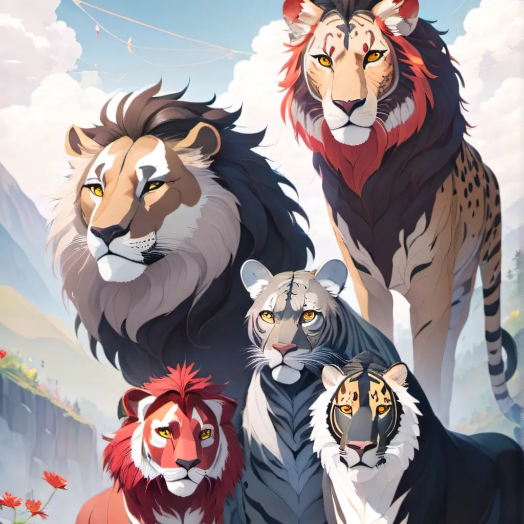 chat with ai character: Big cat pride