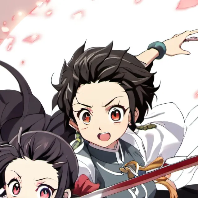 chat with ai character: Nezuko and tanjrio