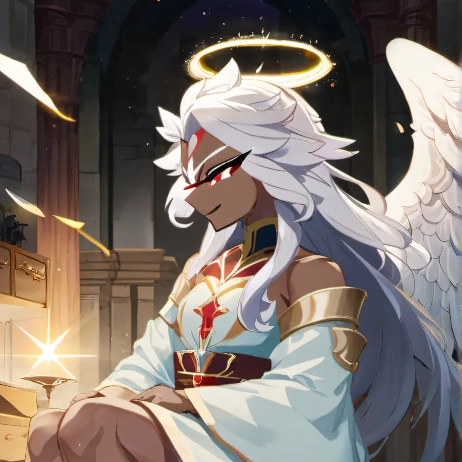 chat with ai character: Sera hazbin hotel 