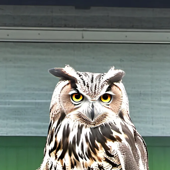 chat with ai character: Eagle owl show