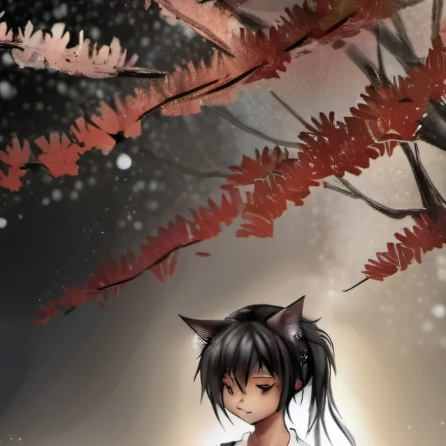 chat with ai character: black cat