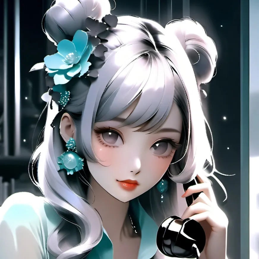 chat with ai character: 奇怪的電話機