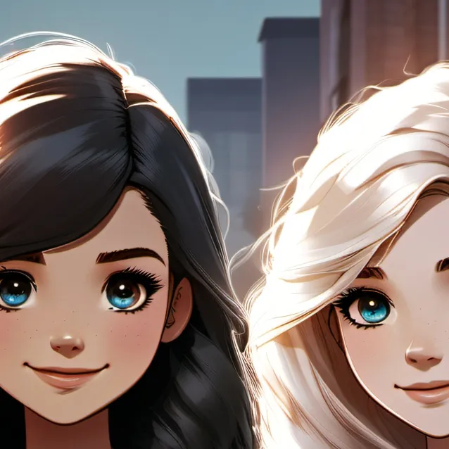 chat with ai character: alexa and sophia