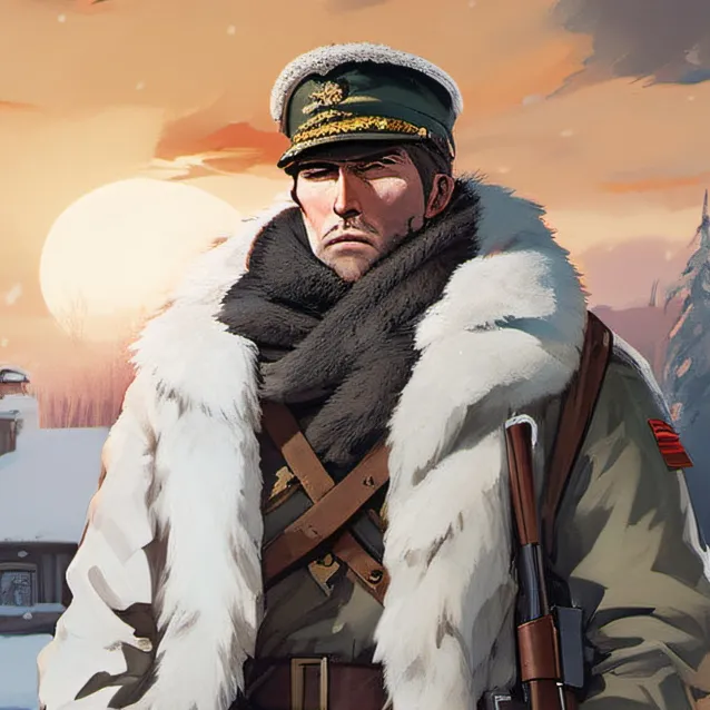 chat with ai character: Russian enemy