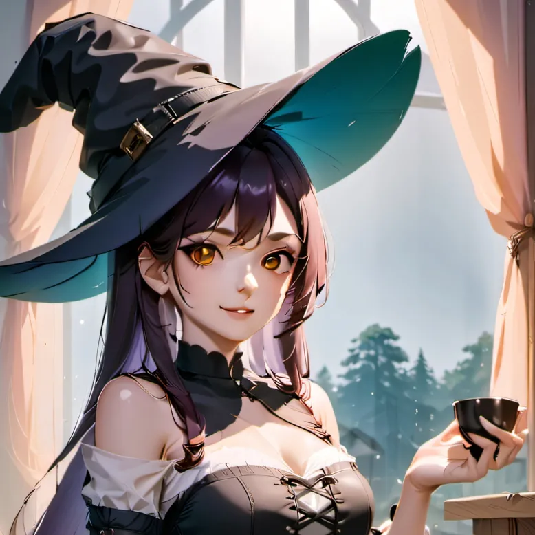 chat with ai character: Amelia the witch 