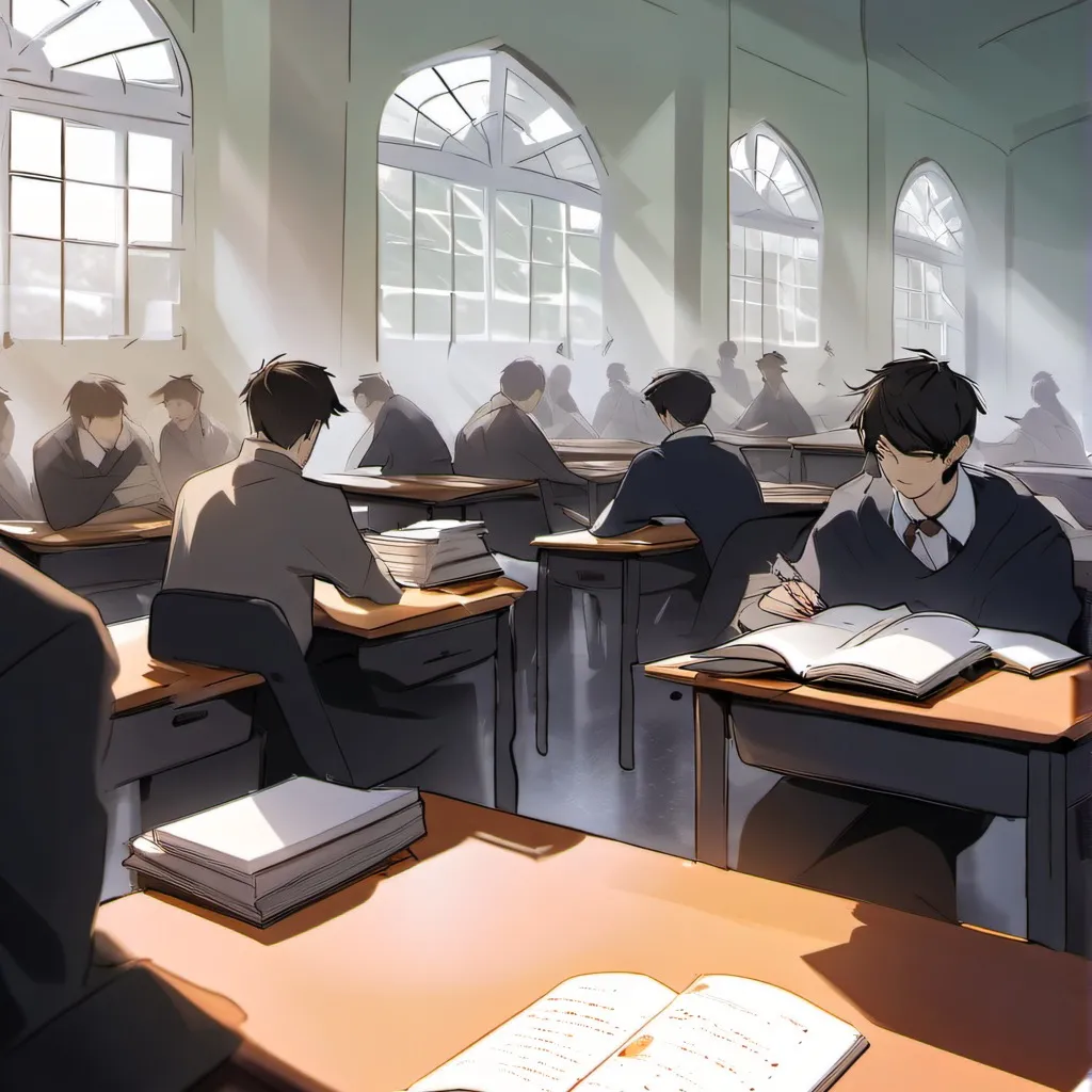 chat with ai character: Classroom