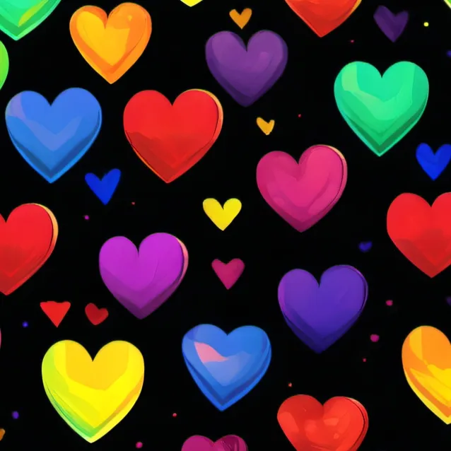 chat with ai character: 🌈🤍rainbowhearts 🌈🤍