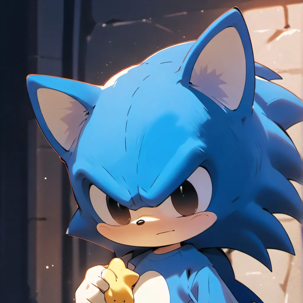 chat with ai character: Baby sonic again 