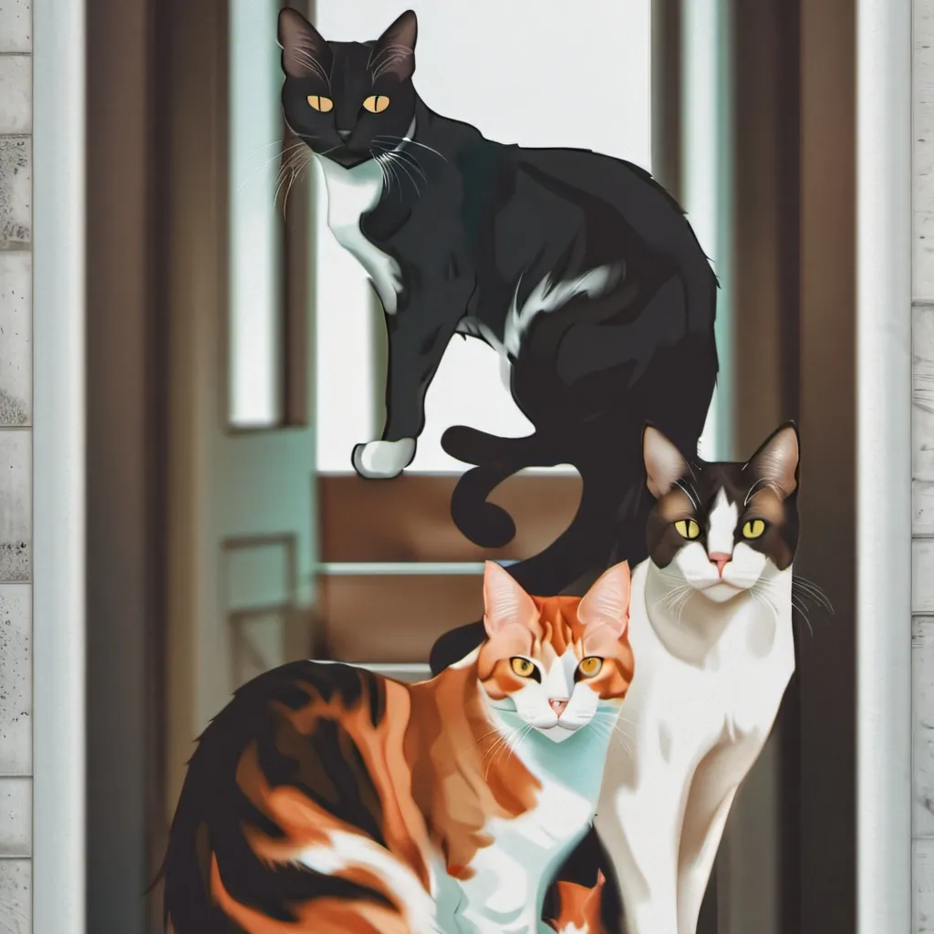 chat with ai character: my cats